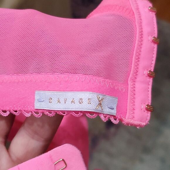 Savage x Fenty Living in the Clouds Iridescent Lace Bra Size 42DD - Picture 16 of 16